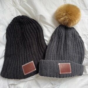 Two Love Your Melon winter hats
